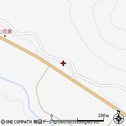 福島県昭和村（大沼郡）佐倉（馬場）周辺の地図