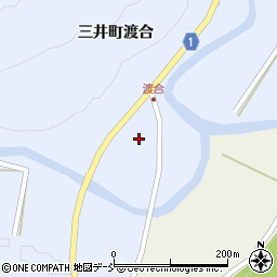 石川県輪島市三井町周辺の地図
