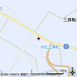 石川県輪島市三井町本江95周辺の地図