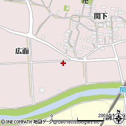 福島県須賀川市仁井田広面65周辺の地図