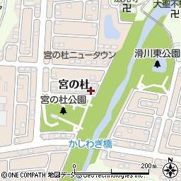 〒962-0406 福島県須賀川市宮の杜の地図