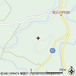 石川県輪島市滝又町レ周辺の地図