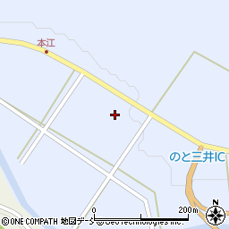 石川県輪島市三井町本江ヘ周辺の地図