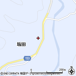 福島県南会津郡只見町坂田原周辺の地図