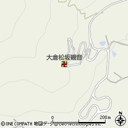 大倉松坂観音周辺の地図
