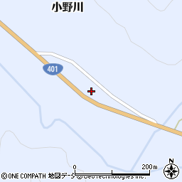 福島県大沼郡昭和村小野川宮原周辺の地図