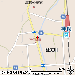 福島県田村市滝根町神俣関場34周辺の地図
