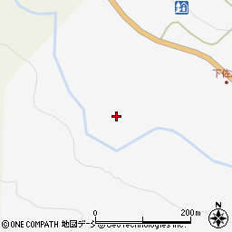 福島県昭和村（大沼郡）佐倉（間々下）周辺の地図