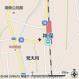 くすりの会田周辺の地図