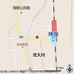 矢吹時計店周辺の地図