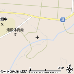 福島県田村市滝根町神俣河原周辺の地図