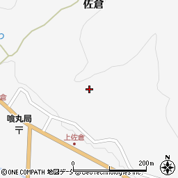 福島県昭和村（大沼郡）佐倉周辺の地図