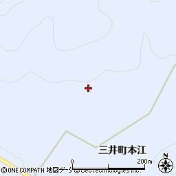 石川県輪島市三井町渡合久保田周辺の地図