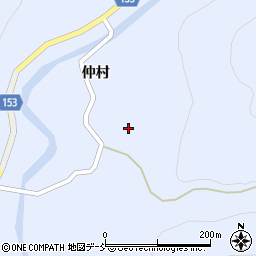 福島県南会津郡只見町坂田仲村周辺の地図
