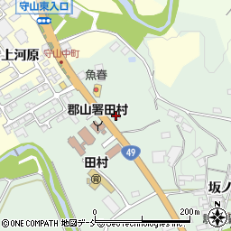 ＮＴＴ東日本－東北郡山支店守山交換所周辺の地図