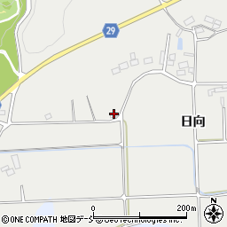 福島県須賀川市守屋日向34周辺の地図