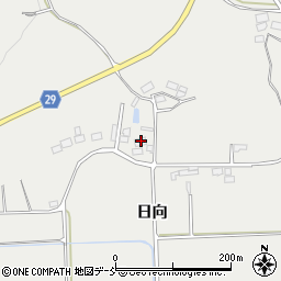 福島県須賀川市守屋日向102周辺の地図