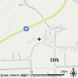 福島県須賀川市守屋日向44周辺の地図