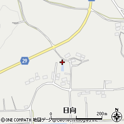 福島県須賀川市守屋日向89周辺の地図
