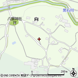 福島県郡山市田村町大供向163周辺の地図