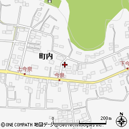 須賀川市消防団第１２分団今泉班屯所周辺の地図