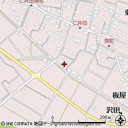 福島県須賀川市仁井田南町22周辺の地図