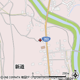 新潟県柏崎市新道4672周辺の地図