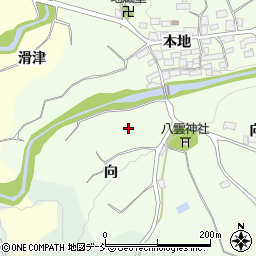 福島県郡山市田村町大供松林周辺の地図