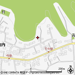 福島県須賀川市今泉町内141周辺の地図