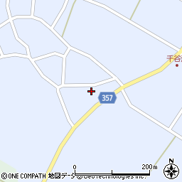 新潟県長岡市小国町千谷沢261周辺の地図