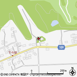 福島県須賀川市今泉町内103周辺の地図