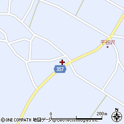 新潟県長岡市小国町千谷沢357周辺の地図