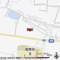 福島県須賀川市今泉梅田周辺の地図