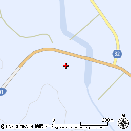福島県大沼郡昭和村小野川堂眼周辺の地図