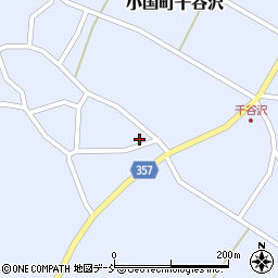 新潟県長岡市小国町千谷沢355周辺の地図