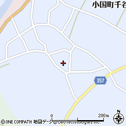 新潟県長岡市小国町千谷沢267周辺の地図