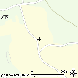 福島県郡山市田村町上道渡松台周辺の地図