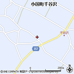 新潟県長岡市小国町千谷沢353周辺の地図