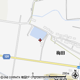福島県須賀川市今泉原田周辺の地図