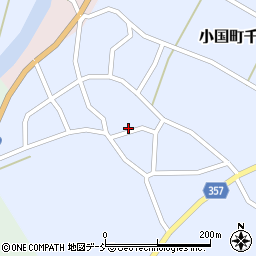 新潟県長岡市小国町千谷沢208周辺の地図