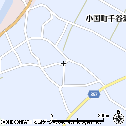 新潟県長岡市小国町千谷沢203周辺の地図