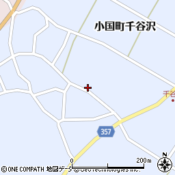 新潟県長岡市小国町千谷沢284周辺の地図