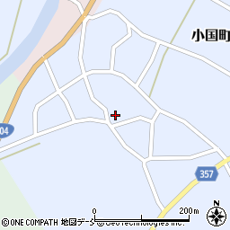 新潟県長岡市小国町千谷沢206-1周辺の地図