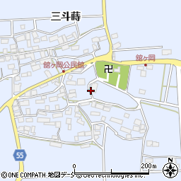 福島県須賀川市舘ケ岡周辺の地図