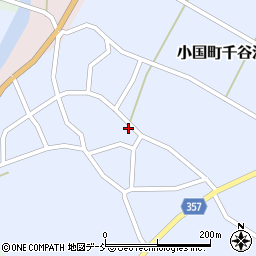 新潟県長岡市小国町千谷沢202周辺の地図