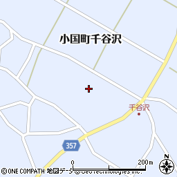 新潟県長岡市小国町千谷沢350周辺の地図