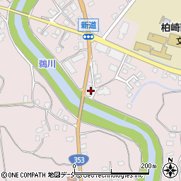 新潟県柏崎市新道3122周辺の地図