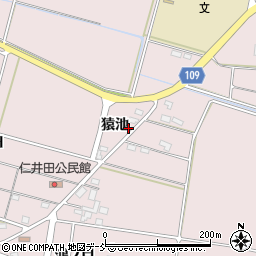福島県須賀川市仁井田猿池80-1周辺の地図