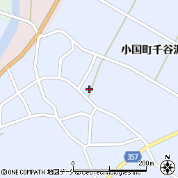 新潟県長岡市小国町千谷沢196周辺の地図