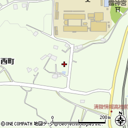 福島県須賀川市滑川西町175周辺の地図